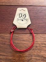 String Variety Bracelet, adjustable