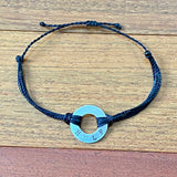 Hand Stamped Washer Style Bracelet